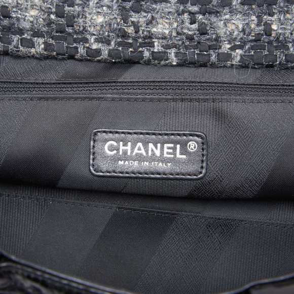 Chanel Portobello 2way Bag Handbag Calf Black - Picture 9 of 9